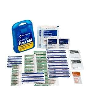First Aid Kit Mini Clear Blue Ea