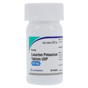 Losartan Potassium 50mg 90/Bt