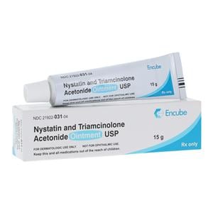 Nystatin/Triamcinolone Topical Ointment 100,000U/1mg/gm Tube 15gm/Tb