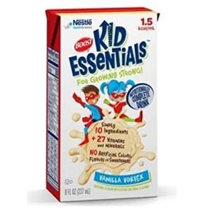 Boost Kid Essentials 1.5 Nutritional Drink Vanilla Vortex 8oz Carton 24/Ca