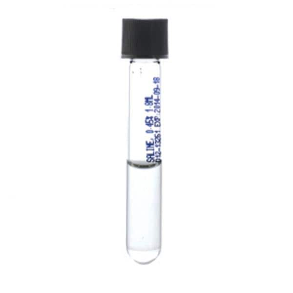 Saline 0.45% Culture Media 1.8mL Liquid 100/Bx