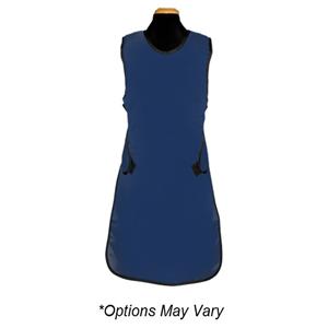 Prestige X-Ray Apron Navy Unisex Vari-Weight Antimicrobial Poly .35mm Prtctn Ea