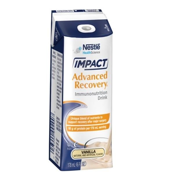 Impact Advanced Recovery Immunonutrition Drink Vanilla 8.45oz Carton 10/Ca