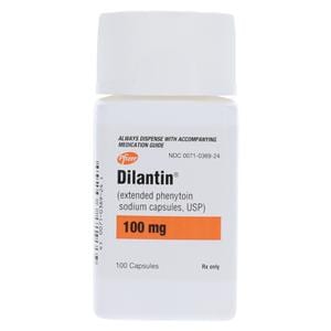 Dilantin Extended-Release Capsules 100mg Bottle 100/Bt