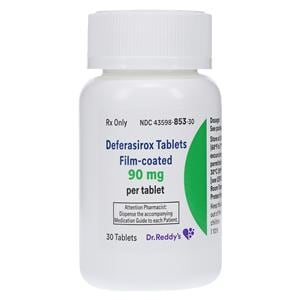 Deferasirox Tablets 90mg Bottle 30/Bt