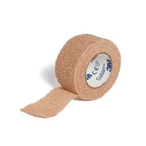 Coban Wrap Bandage Elastic 1"x5yd Tan Sterile 30/Ca