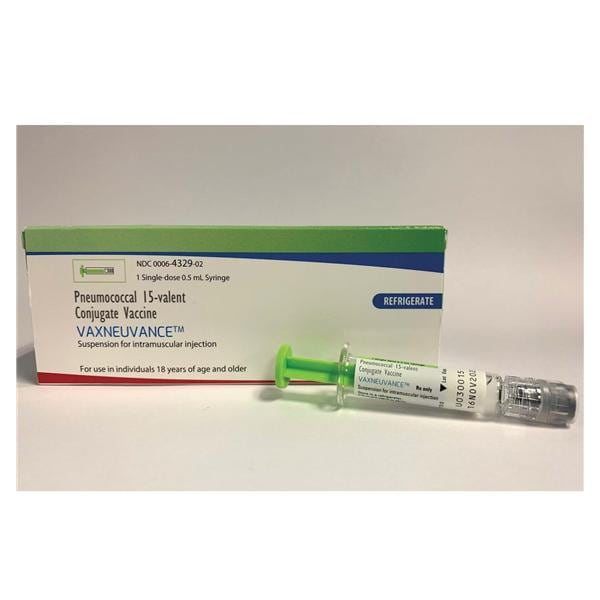 Vaxneuvance Pneumococcal Injectable 0.5mL Prefilled Syringe 1/Bx