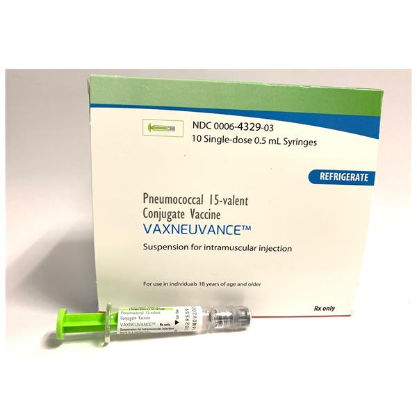 Vaxneuvance Pneumococcal Injectable 0.5mL Prefilled Syringe 10/Bx