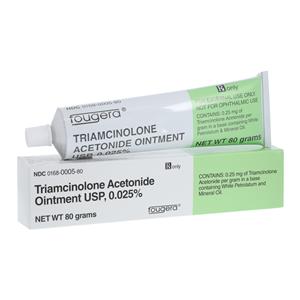 Triamcinolone Acetonide Topical Ointment 0.025% Tube 80gm/Tb