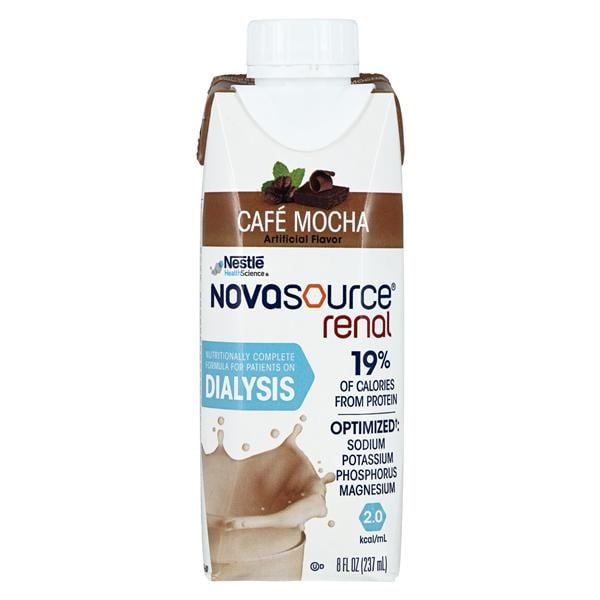 Novasource Renal Nutritional Shake Mocha 8oz Carton 24/Ca