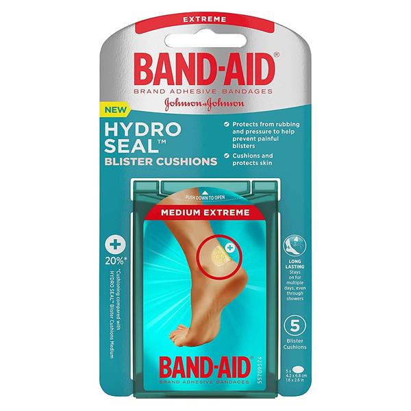 Band-Aid HydroSeal Blister Cushion Bandage Waterproof 1.6x2.6" Tan 360/Ca