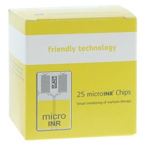 microINR PT/INR Test Strips 25/Bx, 24 BX/CA