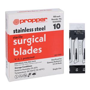 Stainless Steel Sterile Surgical Blade Disposable