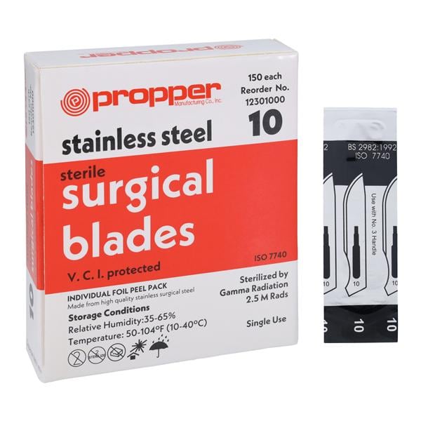 Stainless Steel Sterile Surgical Blade Disposable