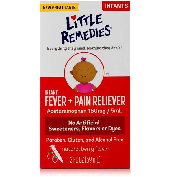 Little Remedies Infant APAP 160mg/5mL Berry 2oz/Bt, 24 BT/CA