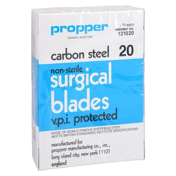 Propper Non-Sterile Carbon Steel Surgical Blades