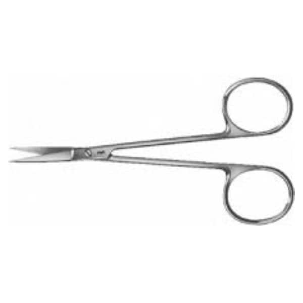 Iris Operating Scissors Straight 4-3/8" Stainless Steel Reusable Ea