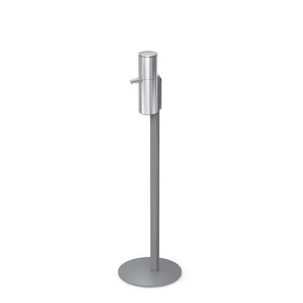 Dispenser Stand Gray 51.6 in.