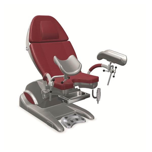 arco-matic 300 M Two Gynecological Chair Red Carmine