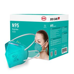 BYD Care N95 Particulate N95 Respirator 20/Bx, 48 BX/CA