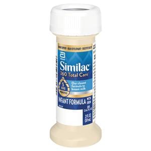 Similac 360 Total Care Infant Instant Food Formula Bottle 48/Ca