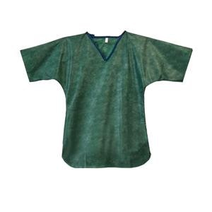 Scrub Shirt _ Green Pediatric Non Woven Disposable 30/Ca