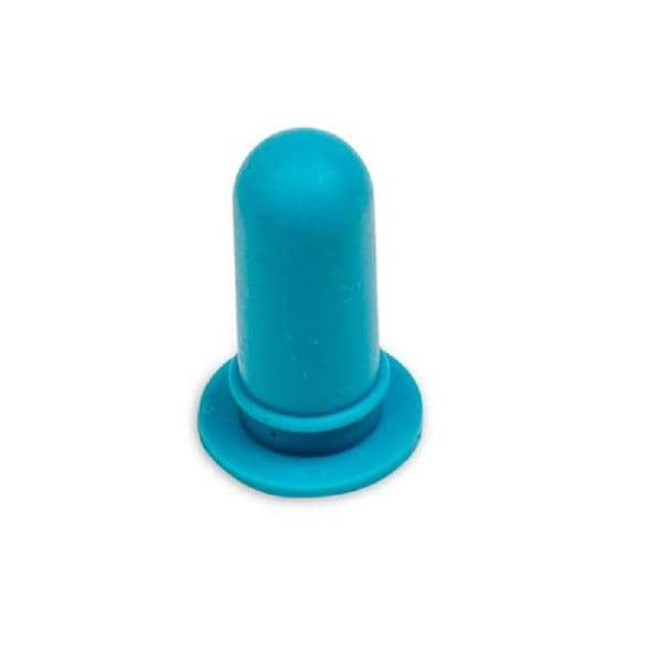 Vial Dropper Tip Silicone Bulb Blue 24/Pk