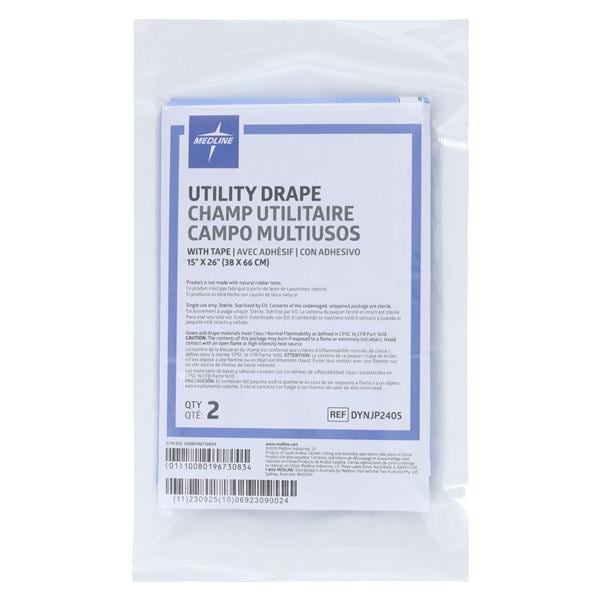 15x26" Sterile Utility Drape