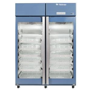 HPR245-GX Pharmaceutical Refrigerator 44.9 cu ft 2 Glass Doors 2 to 10°C Ea