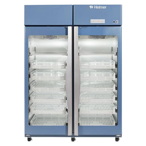 HPR245-GX Pharmaceutical Refrigerator 44.9 cu ft 2 Glass Doors 2 to 10°C Ea