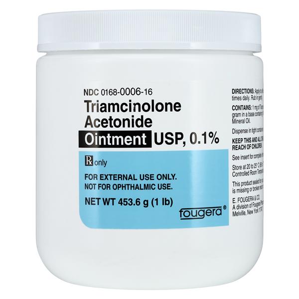 Triamcinolone Acetonide Topical Ointment 0.1% Jar 1Lb/Jr