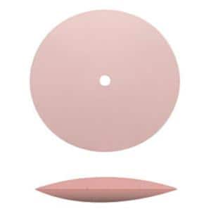 Rubber Wheels Silicone Pink 100/Bx