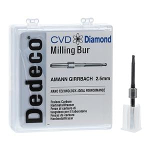 CVD Diamond Milling Bur 2.5mm Ea