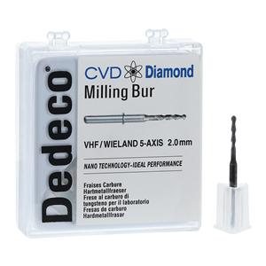 CVD Diamond Milling Bur 2.0mm Ea