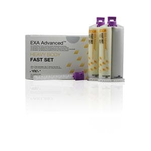 EXA ADVANCED Impression Material Cartridge Fast Set 48 mL Heavy Value Pack 8/Pk