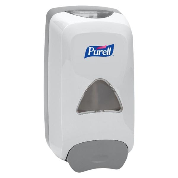 Purell Dispenser Dispenser Push Style White / Gray 1250 mL 6/Ca