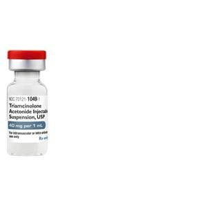 Triamcinolone Acetonide Injection 40mg/mL SDV 1mL 1mL/Vl