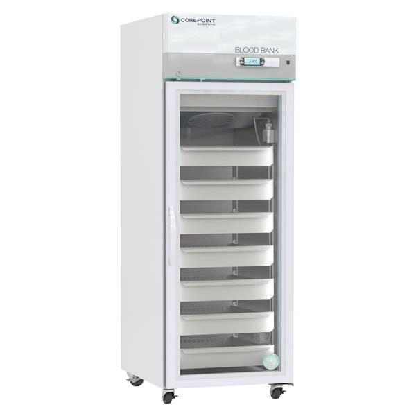 Corepoint Blood Bank Refrigerator New 23 Cu Ft Glass Door Ea