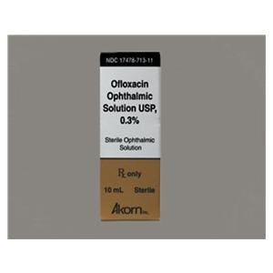 Ofloxacin Ophthalmic Solution 0.3% Bottle 10mL 10mL/Bt
