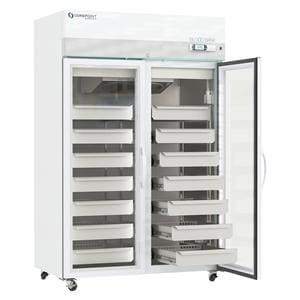 Corepoint Blood Bank Refrigerator 49 Cu Ft Glass Door 1 to 10°C Ea