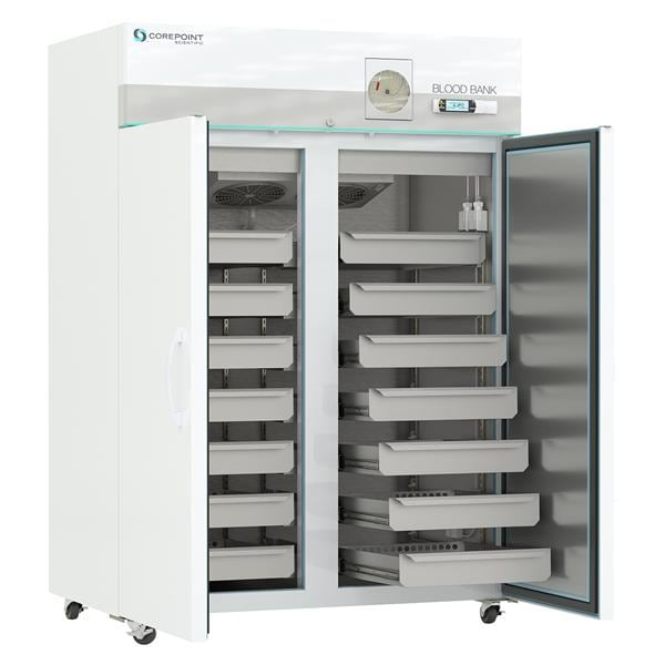 Corepoint Blood Bank Refrigerator New 49 Cu Ft 1 to 10°C Ea