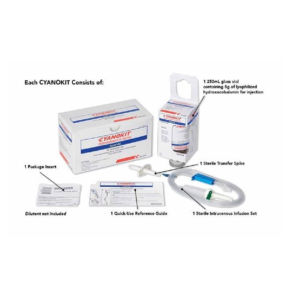 Cyanokit Cyanide Antidote Injection 5gm Kit 250mL