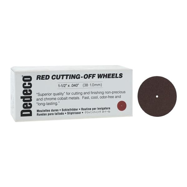 Cutting Off Wheels Aluminum Oxide Red 100/Bx