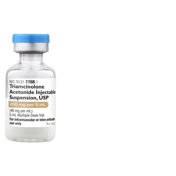 Triamcinolone Acetonide Injection 40mg/mL MDV 5mL 5mL/Vl