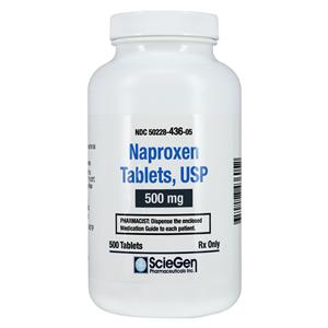 Naproxen Tablets 500mg Bottle 500/Bt