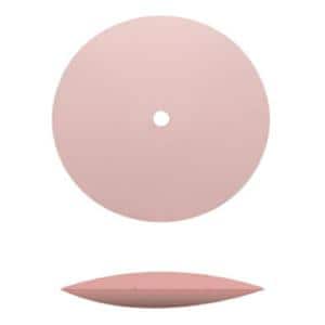 Silicone Rubber Wheels Porcelian Polishers Pink 12/Bx