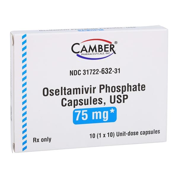 Oseltamivir Phosphate Capsules 75mg Unit Dose 10/Bx