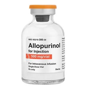 Allopurinol Injection 500mg Powder SDV 30mL/Vl