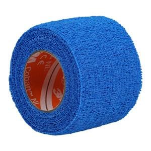 Coban Wrap Bandage Elastic/Non-Woven 2"x5yd Blue Non-Sterile 36/Ca