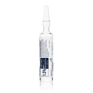 Lidocaine HCl Injection 1.5% Preservative Free Ampule 20mL 25/Bx